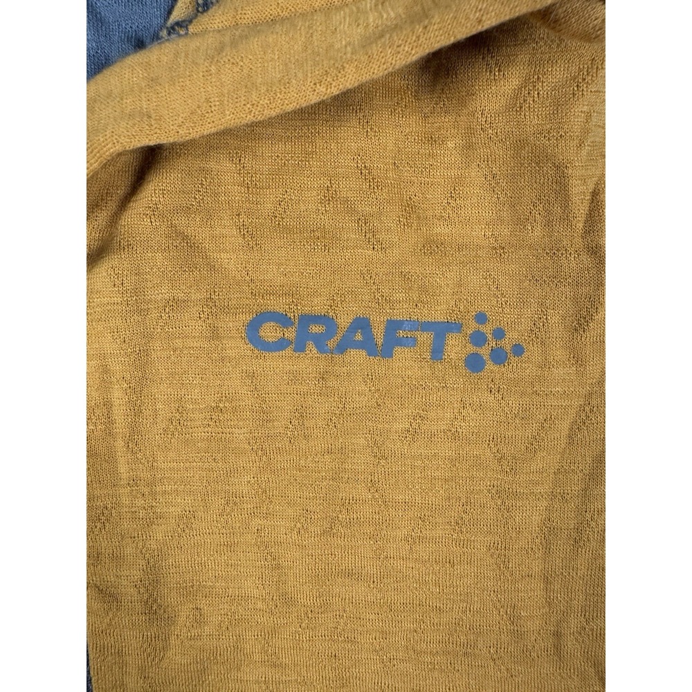 Craft Sportswear Sm. Warm Nordic Wool Comfort 1/4 zip long sleeve Pullover Thumb - Picture 2 of 12